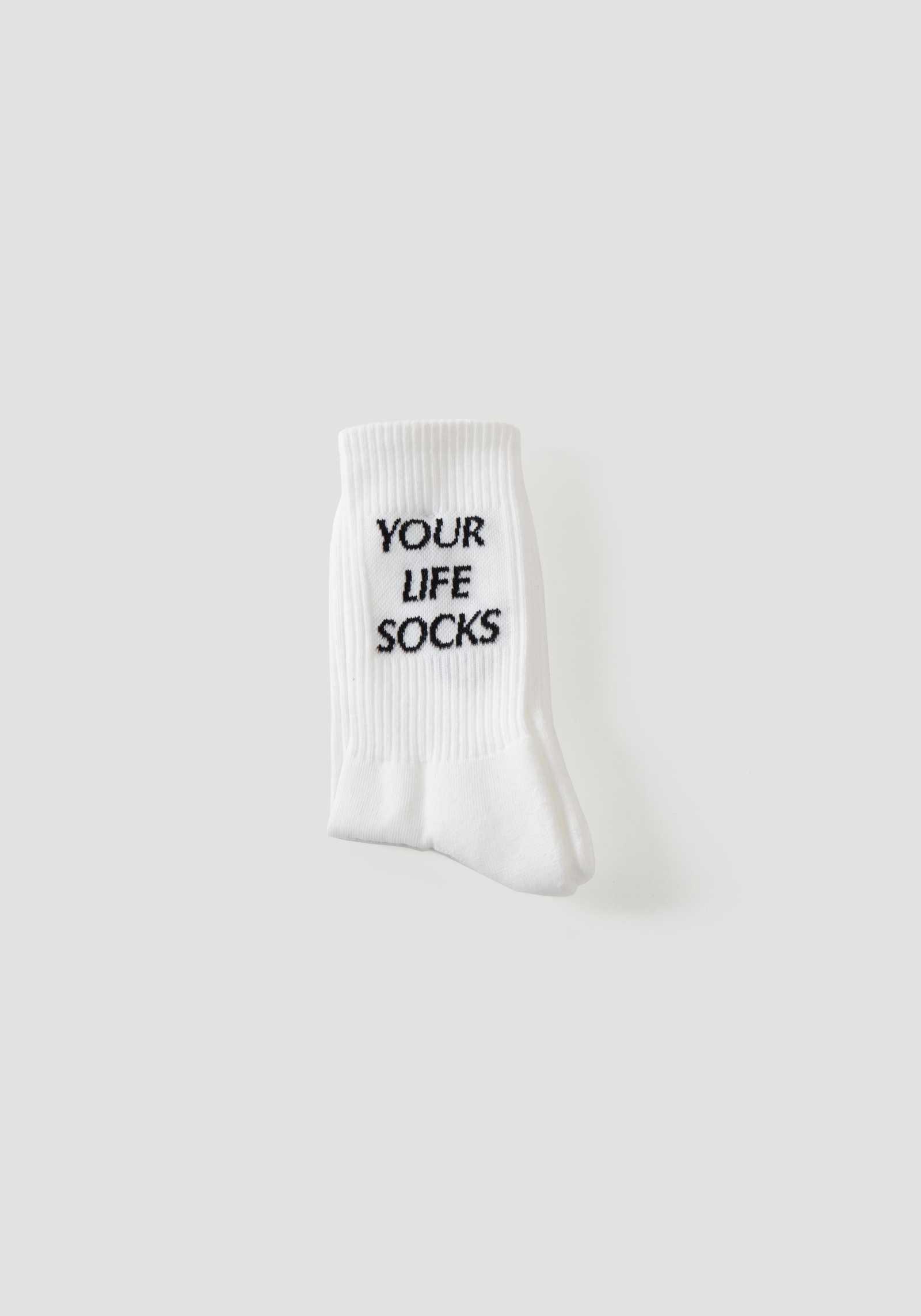 Your Life Socks White