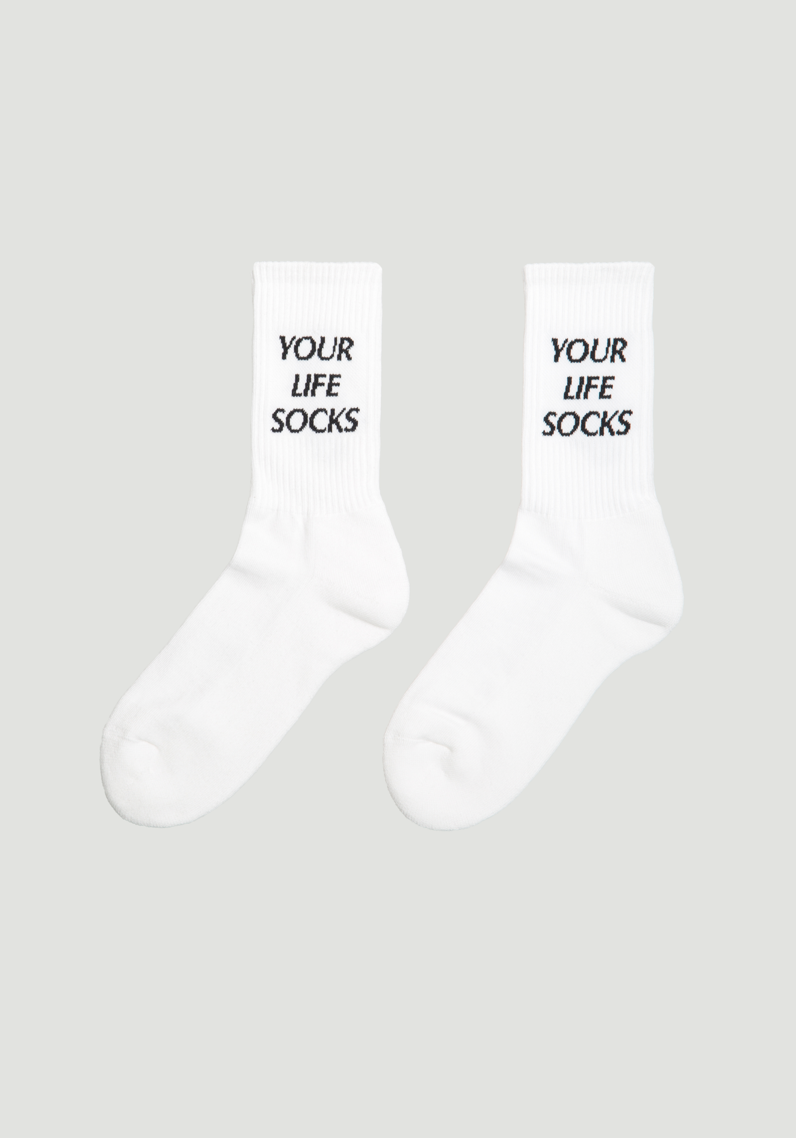 Your Life Socks White